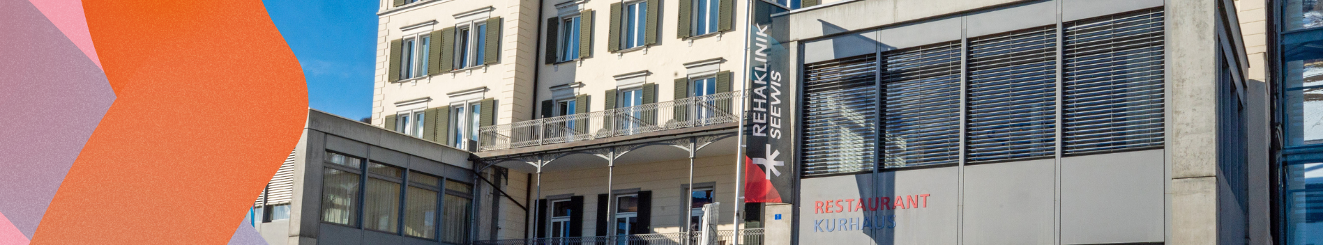Klinikgebäude der Rehaklinik Seewis